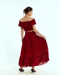 SIXDO Woven Flared Dress 2 Pieces